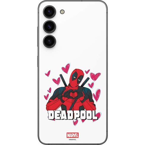 Marvel Deadpool Legacy Deadpool Love Galaxy S23 Plus Skin