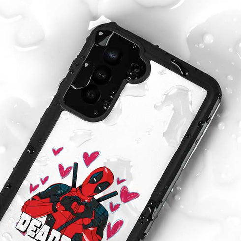 Marvel Deadpool Legacy Deadpool Love Galaxy S23 Plus Waterproof Case