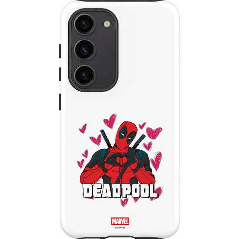 Marvel Deadpool Legacy Deadpool Love Galaxy S23 Pro Case