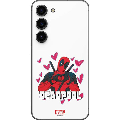 Marvel Deadpool Legacy Deadpool Love Galaxy S23 Skin