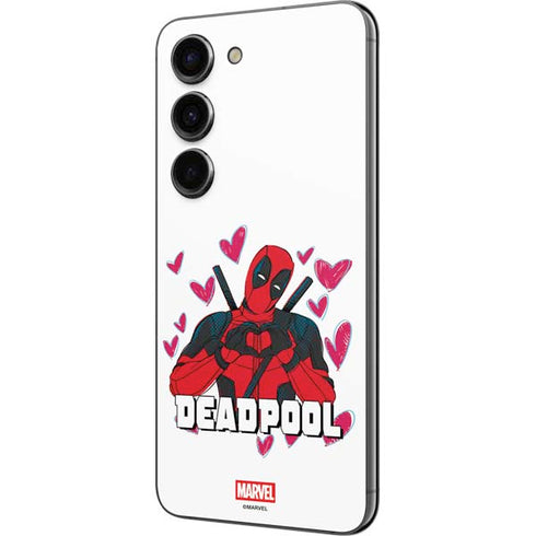 Marvel Deadpool Legacy Deadpool Love Galaxy S23 Skin
