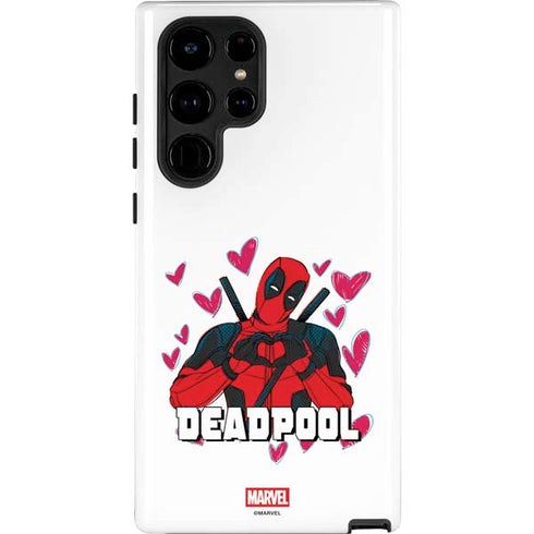 Marvel Deadpool Legacy Deadpool Love Galaxy S23 Ultra Pro Case