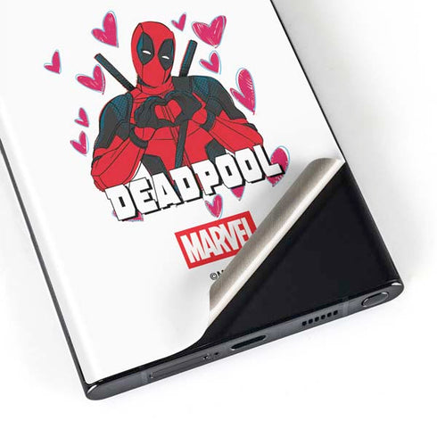 Marvel Deadpool Legacy Deadpool Love Galaxy S23 Ultra Skin