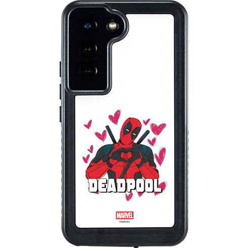 Marvel Deadpool Legacy Deadpool Love Galaxy S23 Waterproof Case