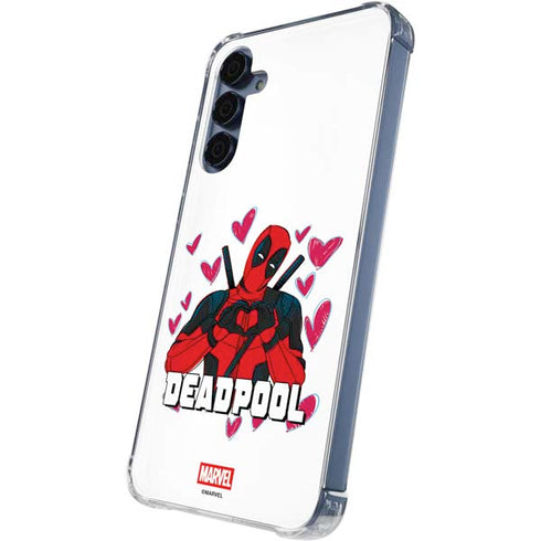 Marvel Deadpool Legacy Deadpool Love Galaxy S24 Clear Case