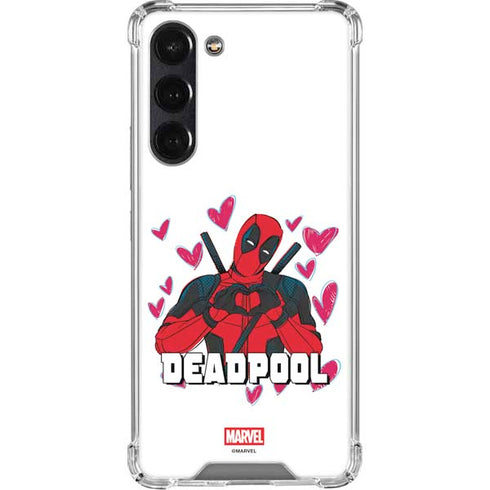 Marvel Deadpool Legacy Deadpool Love Galaxy S24 FE Clear Case