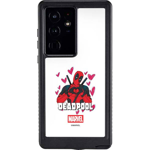 Marvel Deadpool Legacy Deadpool Love Galaxy S24 Ultra Waterproof Case