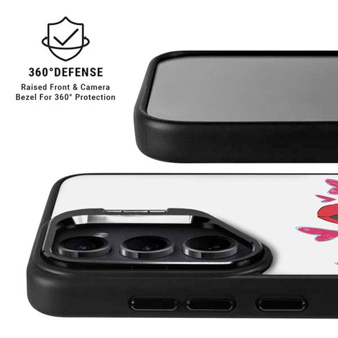Marvel Deadpool Legacy Deadpool Love Galaxy S25 Kickstand Case
