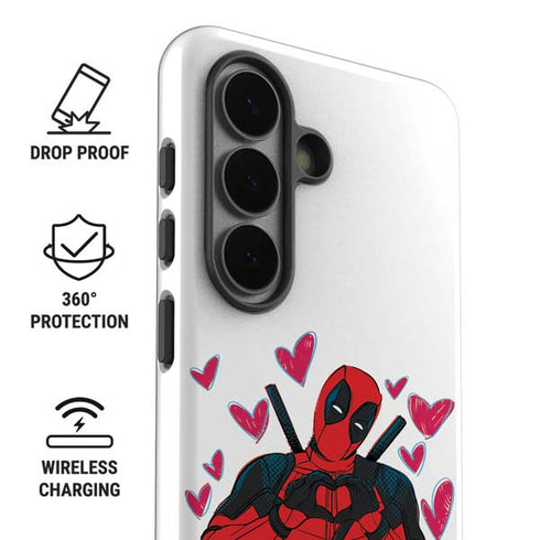 Marvel Deadpool Legacy Deadpool Love Galaxy S26 Plus Impact Case