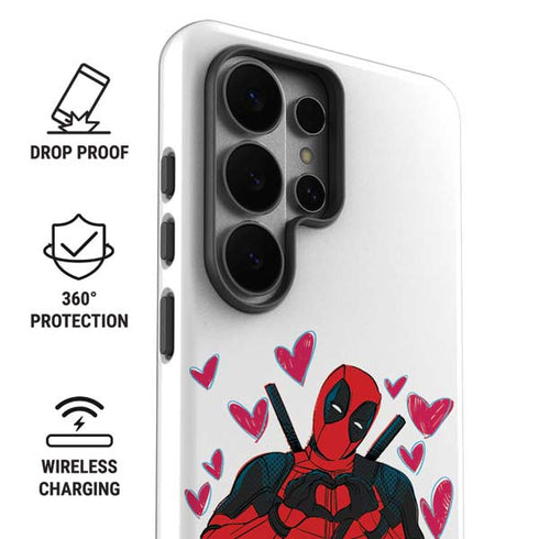 Marvel Deadpool Legacy Deadpool Love Galaxy S26 Ultra Impact Case