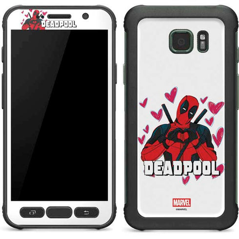 Marvel Deadpool Legacy Deadpool Love Galaxy S7 Active Skin