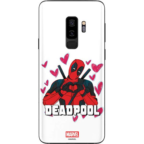 Marvel Deadpool Legacy Deadpool Love Galaxy S9 Plus Skin