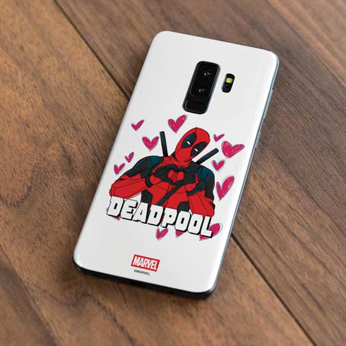 Marvel Deadpool Legacy Deadpool Love Galaxy S9 Plus Skin