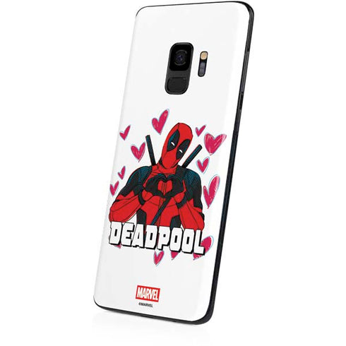 Marvel Deadpool Legacy Deadpool Love Galaxy S9 Skin