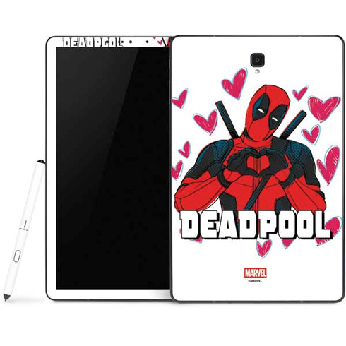 Marvel Deadpool Legacy Deadpool Love Samsung Galaxy Tab Skin