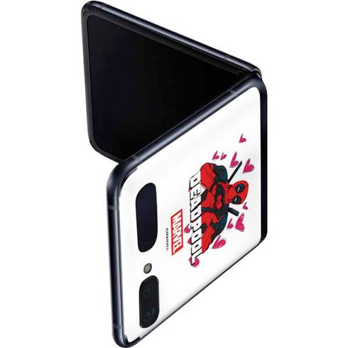 Marvel Deadpool Legacy Deadpool Love Galaxy Z Flip Skin