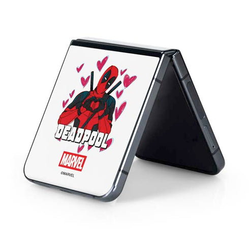 Marvel Deadpool Legacy Deadpool Love Galaxy Z Flip5 5G Skin