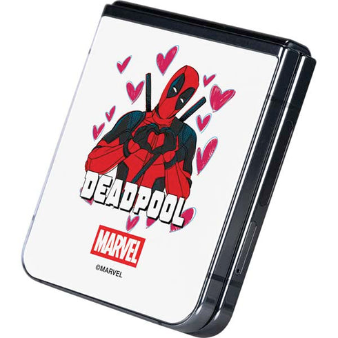 Marvel Deadpool Legacy Deadpool Love Galaxy Z Flip5 5G Skin