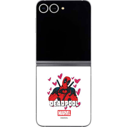 Marvel Deadpool Legacy Deadpool Love Galaxy Z Flip6 Skin