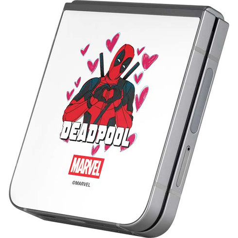Marvel Deadpool Legacy Deadpool Love Galaxy Z Flip6 Skin