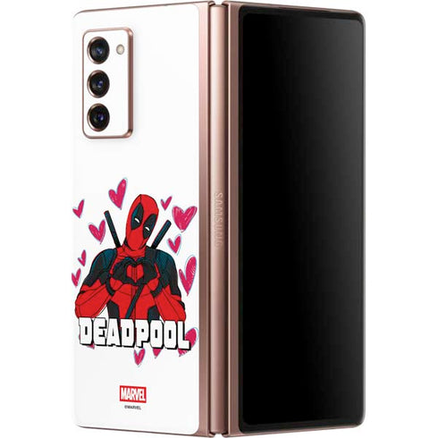Marvel Deadpool Legacy Deadpool Love Galaxy Z Fold2 5G Skin