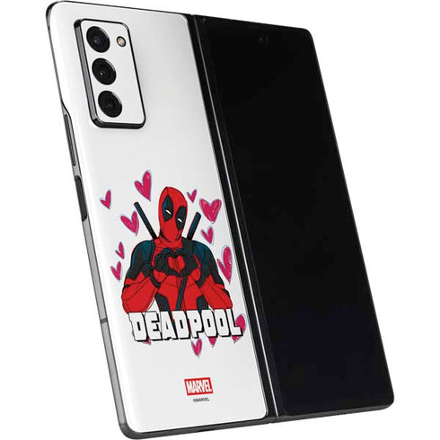 Marvel Deadpool Legacy Deadpool Love Galaxy Z Fold2 5G Skin