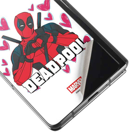 Marvel Deadpool Legacy Deadpool Love Galaxy Z Fold2 5G Skin