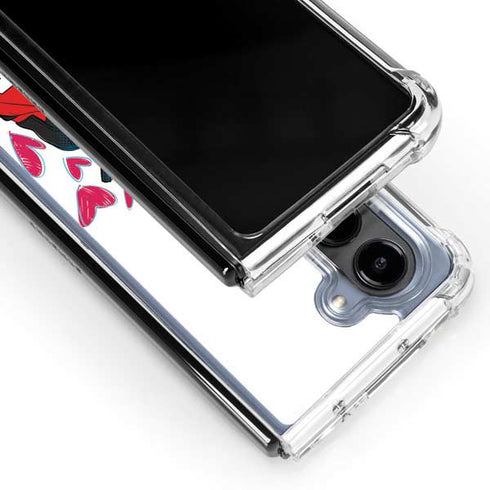 Marvel Deadpool Legacy Deadpool Love Galaxy Z Fold5 5G Clear Case