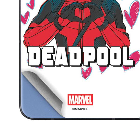 Marvel Deadpool Legacy Deadpool Love Galaxy Z Fold5 5G Skin