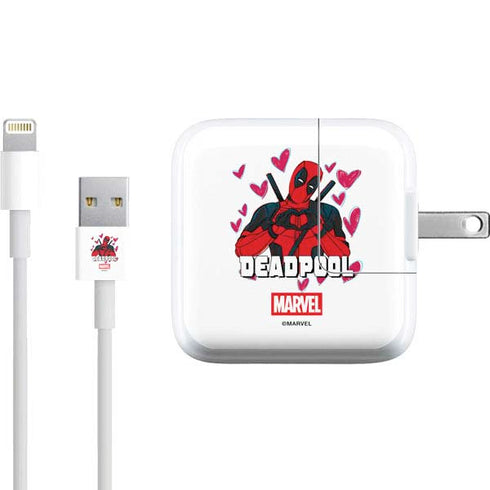 Marvel Deadpool Legacy Deadpool Love iPad Charger (10W USB) Skin