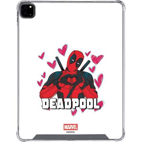 Marvel Deadpool Legacy Deadpool Love iPad Pro 12.9in (2020) Clear Case