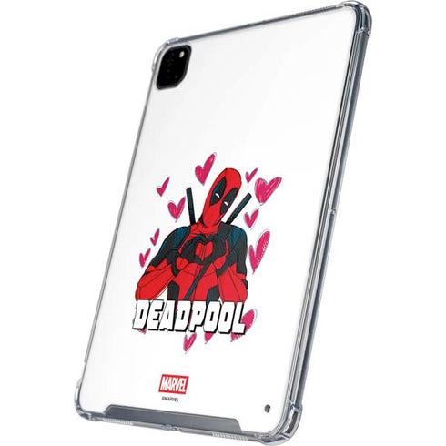Marvel Deadpool Legacy Deadpool Love iPad Pro 12.9in (2020) Clear Case