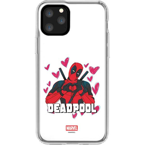 Marvel Deadpool Legacy Deadpool Love iPhone 11 Pro Clear Case