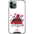 Marvel Deadpool Legacy Deadpool Love iPhone 11 Pro Max Clear Case