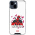 Marvel Deadpool Legacy Deadpool Love iPhone 14 Plus Clear Case
