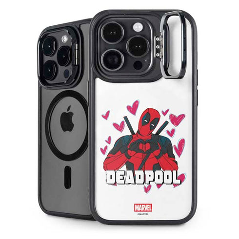 Marvel Deadpool Legacy Deadpool Love iPhone 14 Pro Max Kickstand Case