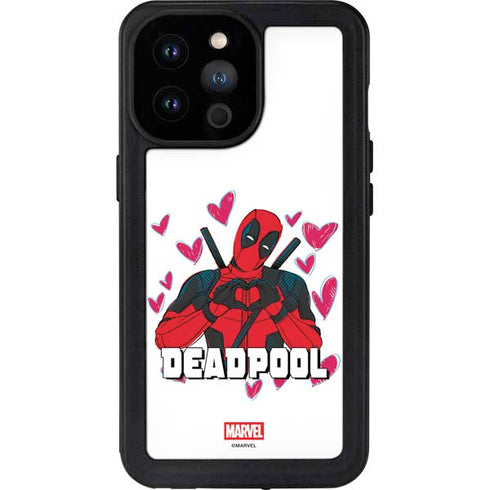 Marvel Deadpool Legacy Deadpool Love iPhone 14 Pro Max Waterproof Case