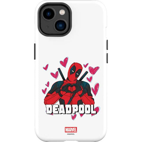 Marvel Deadpool Legacy Deadpool Love iPhone 15 Impact Case