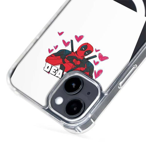 Marvel Deadpool Legacy Deadpool Love iPhone 15 Plus MagSafe Case