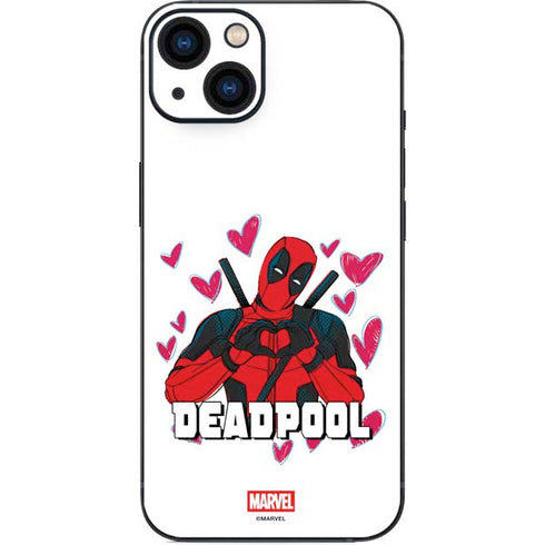 Marvel Deadpool Legacy Deadpool Love iPhone 15 Plus Skin