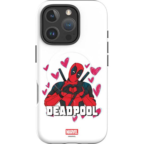 Marvel Deadpool Legacy Deadpool Love iPhone 16 Pro Max Magsafe Impact Case