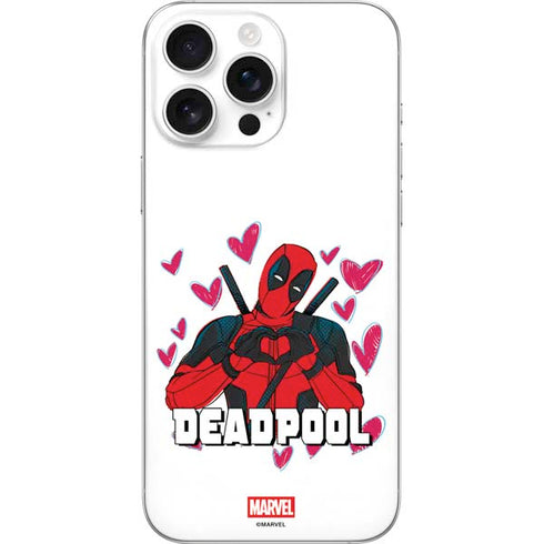 Marvel Deadpool Legacy Deadpool Love iPhone 16 Pro Max Skin