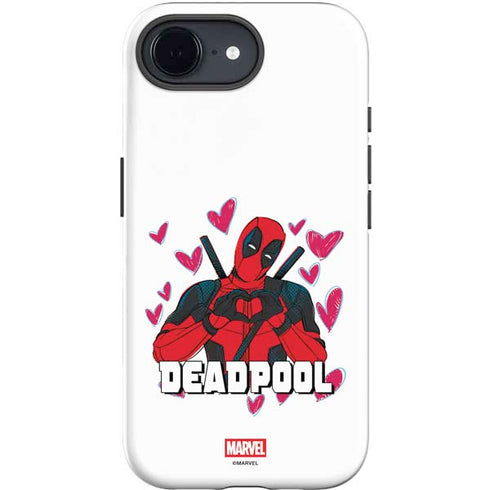Marvel Deadpool Legacy Deadpool Love iPhone 16e Impact Case