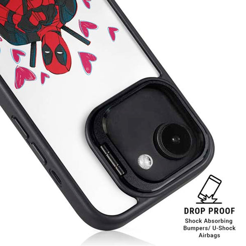 Marvel Deadpool Legacy Deadpool Love iPhone 16e Kickstand Case