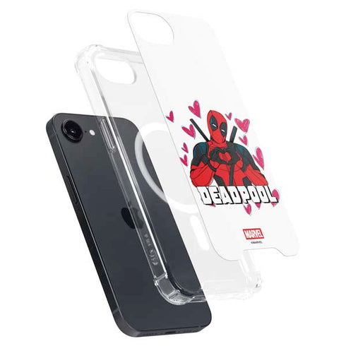 Marvel Deadpool Legacy Deadpool Love iPhone 16e MagSafe Case