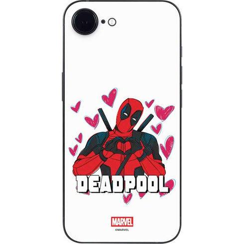 Marvel Deadpool Legacy Deadpool Love iPhone 16e Skin