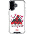 Marvel Deadpool Legacy Deadpool Love iPhone 17 Clear Case