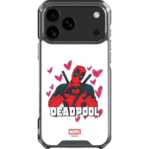 Marvel Deadpool Legacy Deadpool Love iPhone 18 Pro Max Clear Case