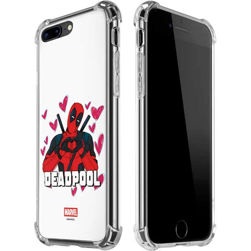 Marvel Deadpool Legacy Deadpool Love iPhone 7/8 Plus Clear Case