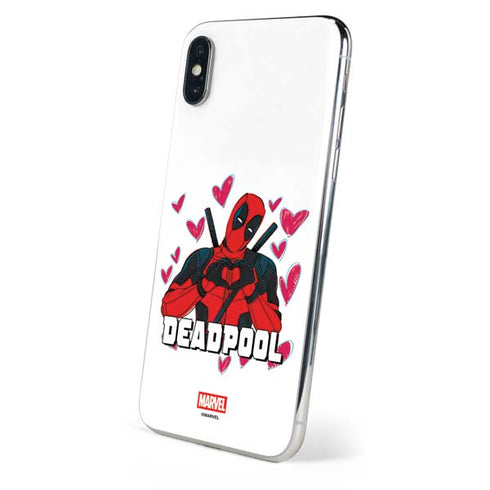 Marvel Deadpool Legacy Deadpool Love iPhone X Skin
